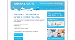 Desktop Screenshot of dolphinsdental.com